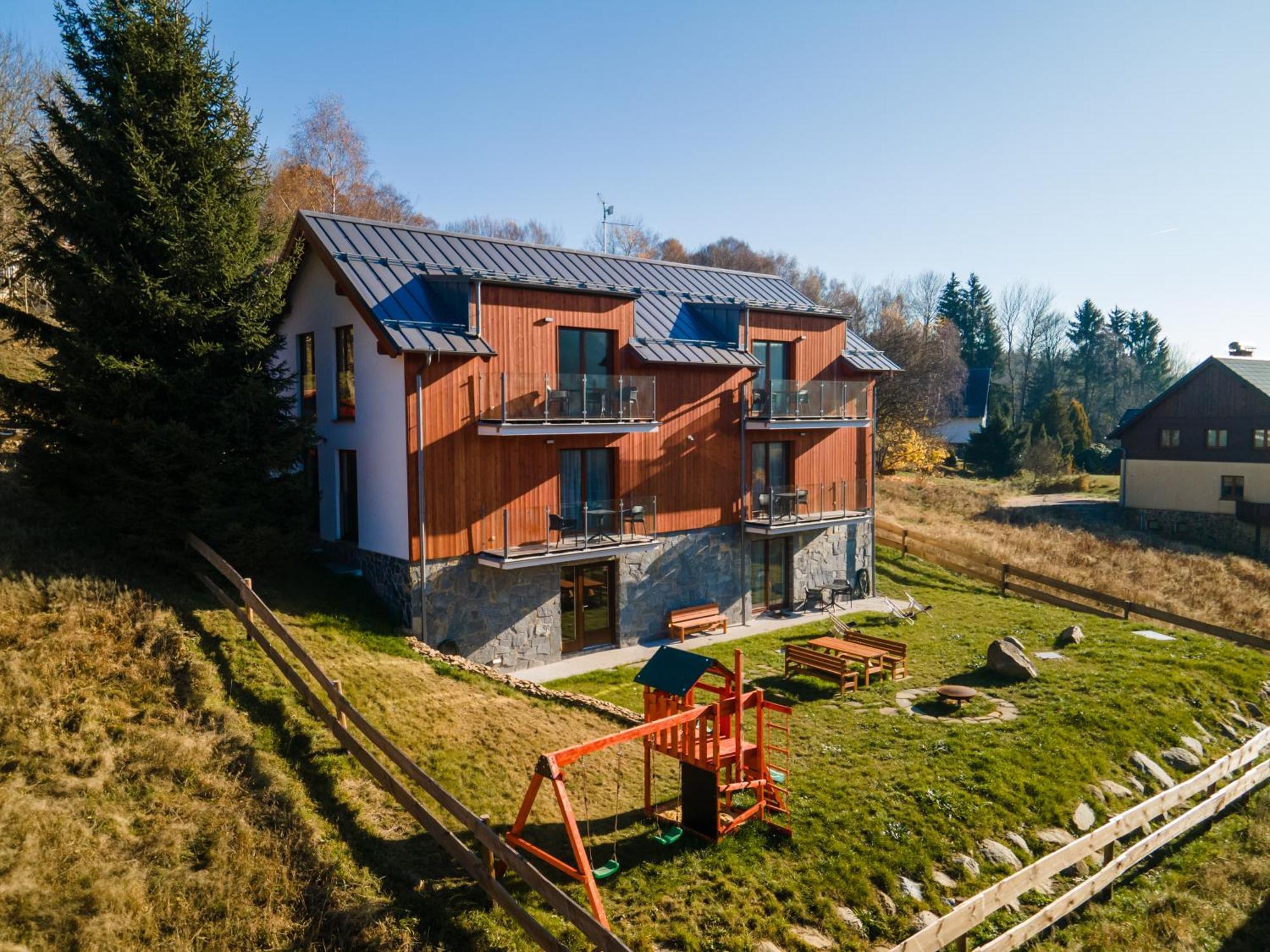 Chata Smrcka Železná Ruda Kültér fotó